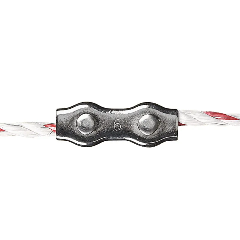 4 Weidezaun Seilverbinder (4/6mm) - Edelstahl Top-Preis